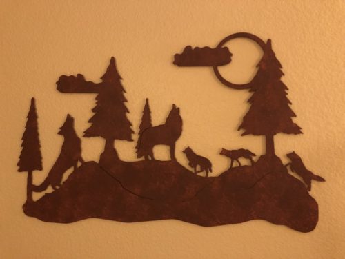 Great Wolf Lodge wall detail