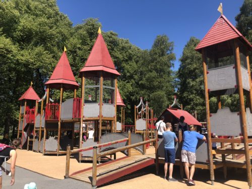 Oslo with kids - Vigeland Park playground
