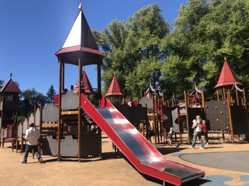 Oslo with kids - Vigeland Park playground