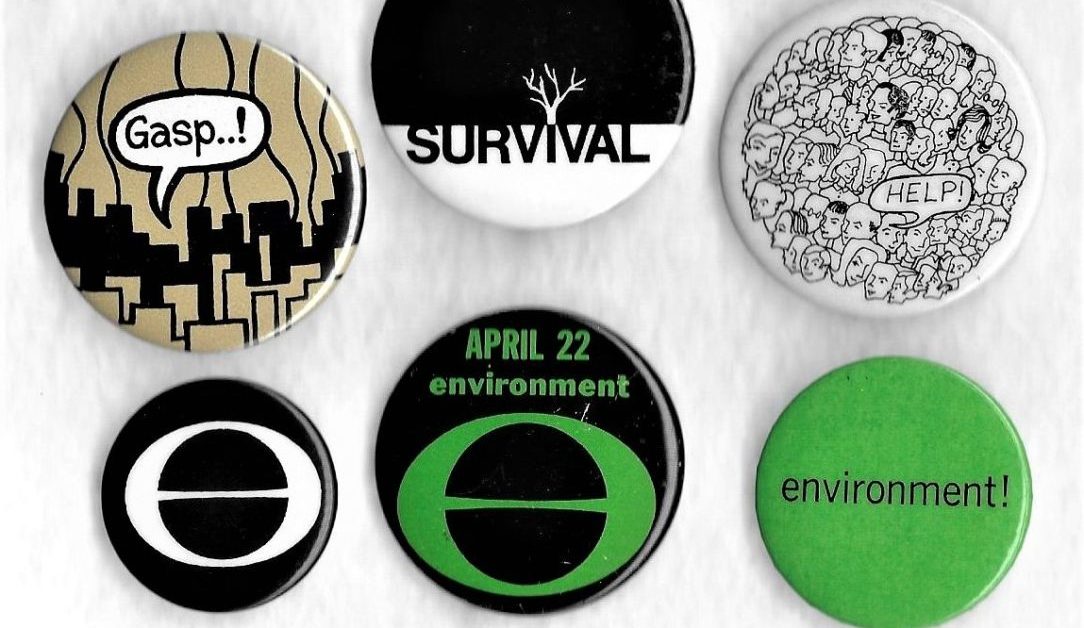 Earth Day buttons