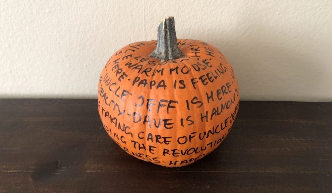 How To Celebrate Thanksgiving With A DIY Gratitude Gourd