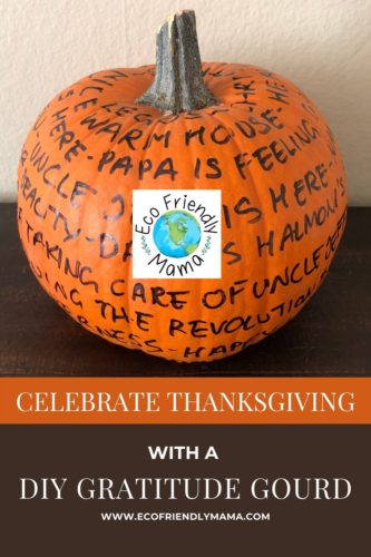How To Celebrate Thanksgiving With A DIY Gratitude Gourd PIN